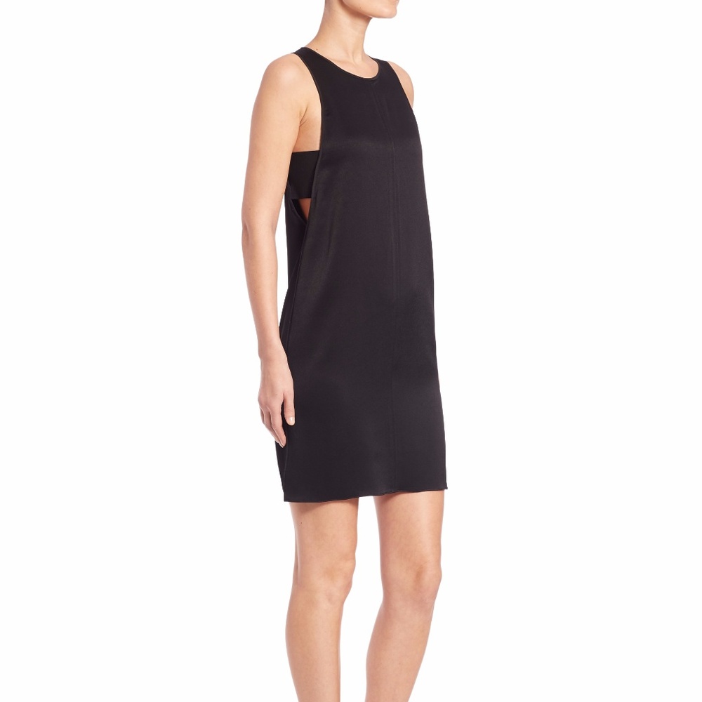rag & bone Black Sleeveless Shift Dress